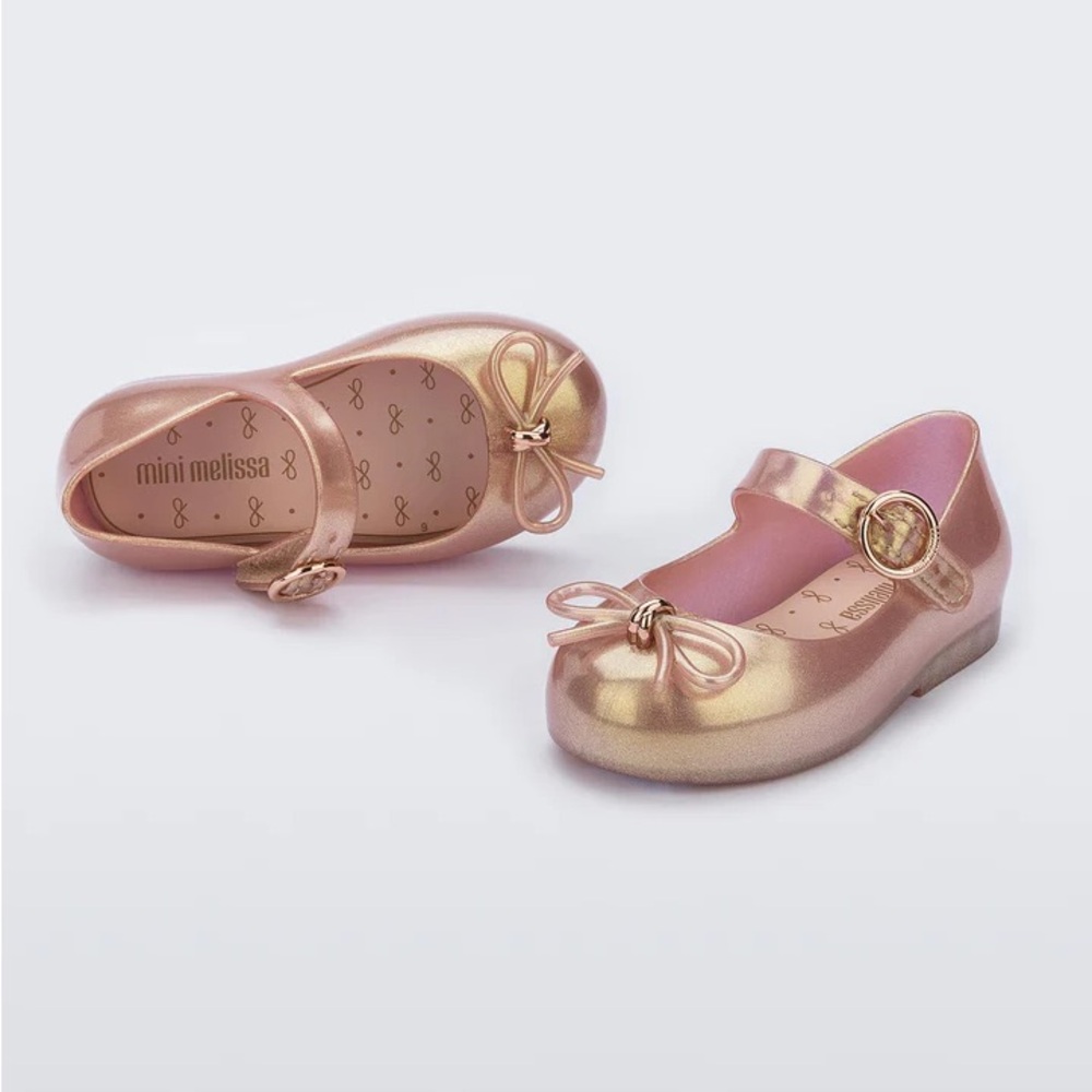 MINI MELISSA SWEET LOVE Metallic Pink